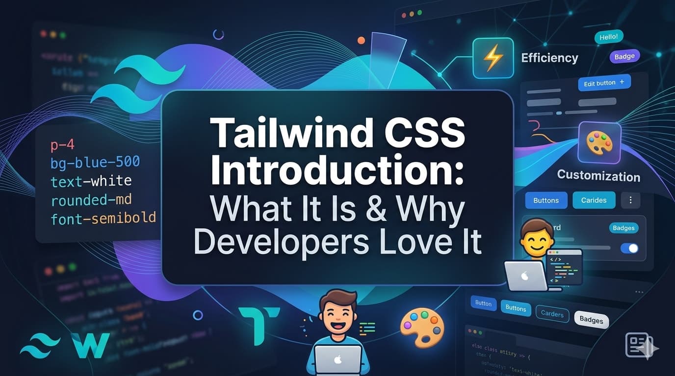 Tailwind CSS Introduction: What It Is & Why Developers Love It