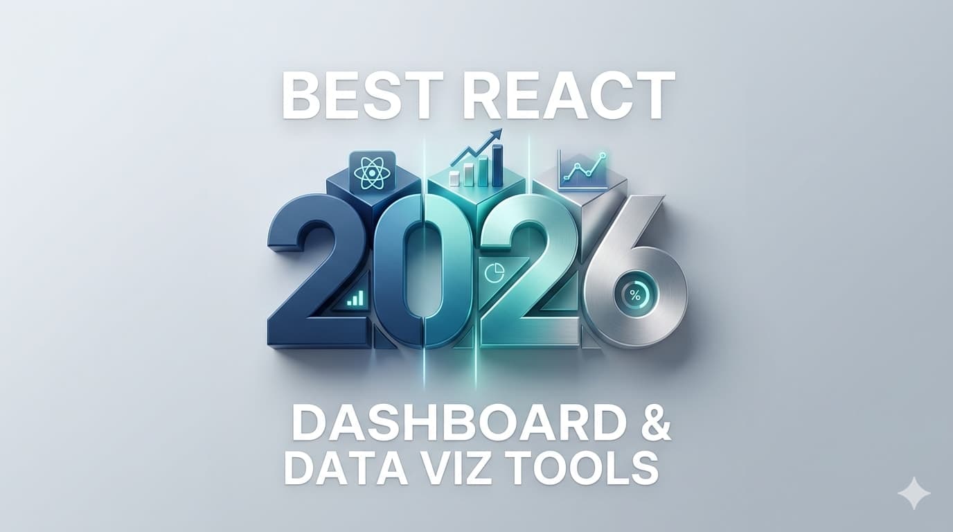 Best React Dashboard & Data Visualization Tools for Developers & Content Creators in 2026