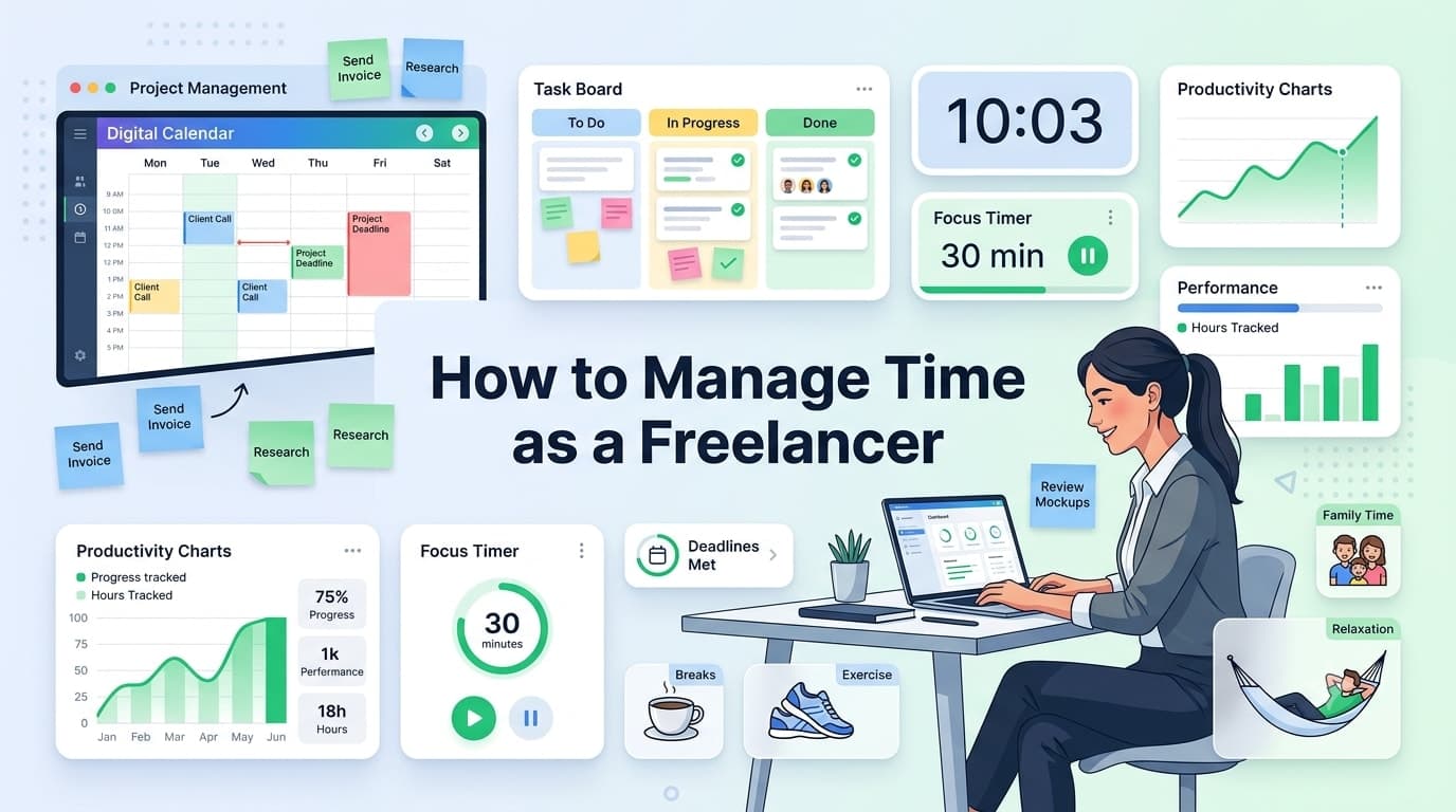 How to Manage Time as a Freelancer