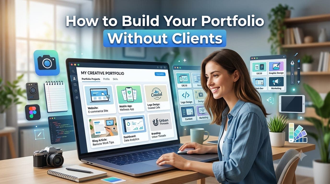 How to Build Your Portfolio Without Clients